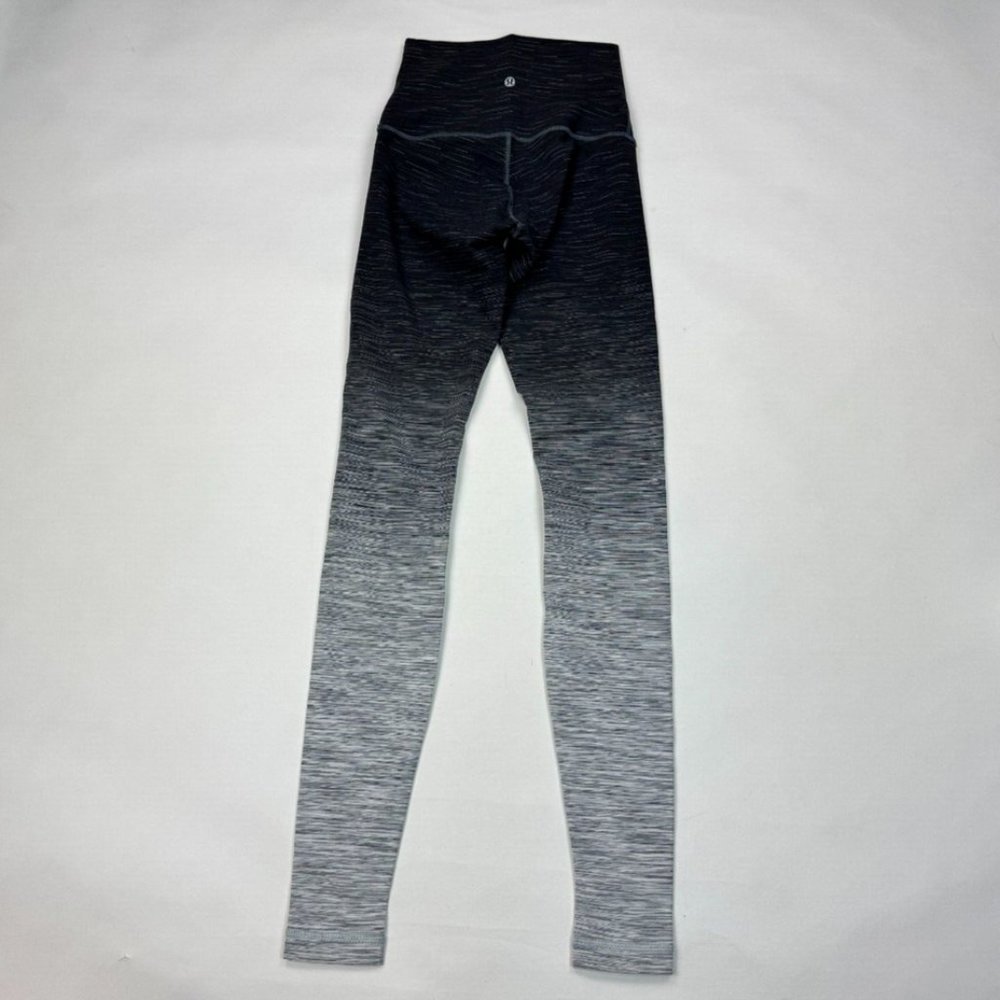 Lululemon Wunder Under Hi-Rise Tight Women 6 EUC Luon Yoga Gym Run Ombre Legging